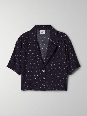 NWOT Aritzia crop blouse